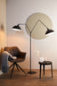 Floor lamp 2L 140x31x180 cm ORION matt black