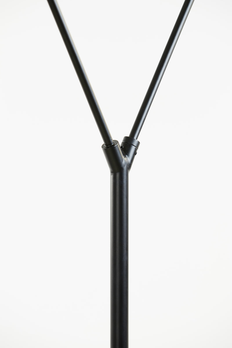 Floor lamp 2L 140x31x180 cm ORION matt black