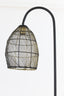Floor lamp 34x30,5x172 cm MEYA matt black+gold