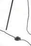Floor lamp tripod 42x146 cm MAYSON smoked glass+matt black
