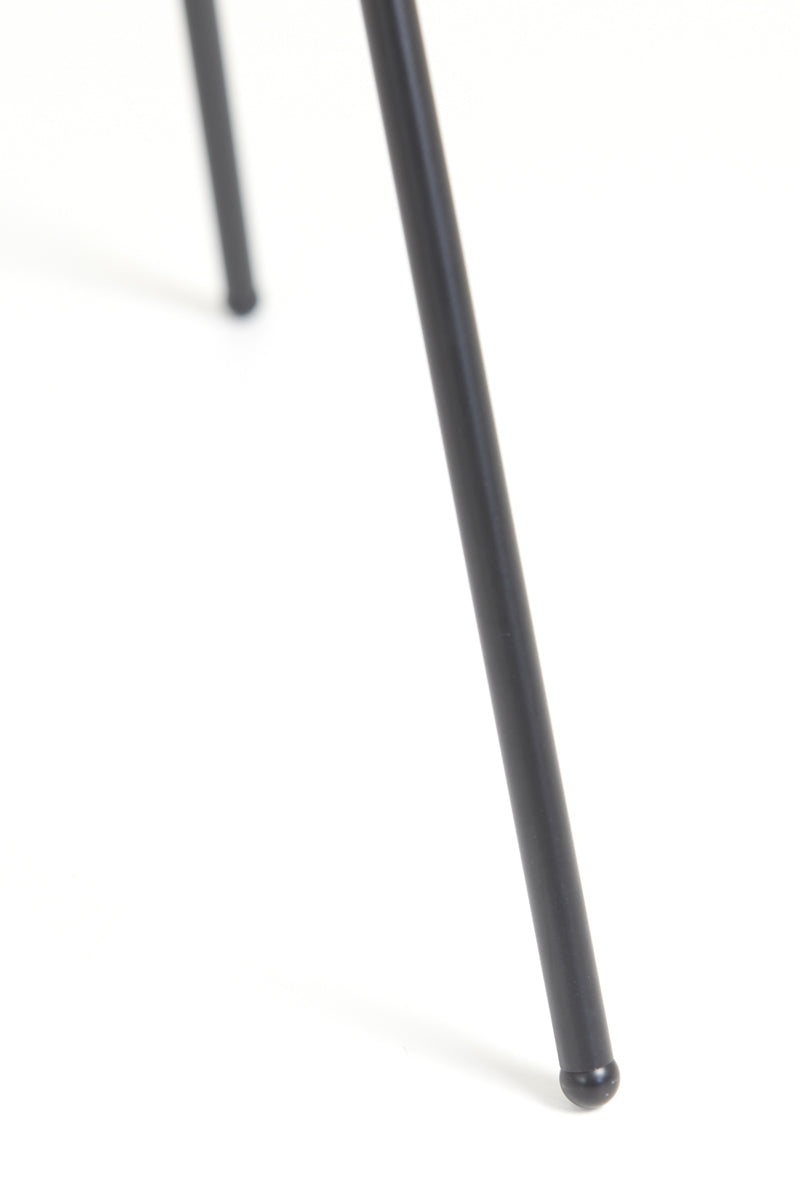 Floor lamp tripod 42x146 cm MAYSON smoked glass+matt black
