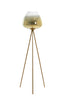 Floor lamp tripod 42x146 cm MAYSON glass gold-clear+gold