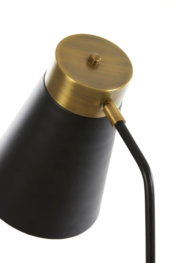Floor lamp 30x29x143 cm BRAJA matt black-antique bronze