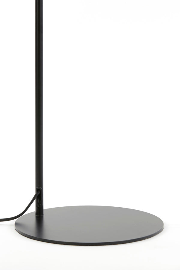 Floor lamp 35,5x28x155 cm LEKAR black+smoked glass high