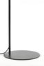 Floor lamp 35,5x28x155 cm LEKAR black+smoked glass high