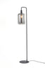 Floor lamp 35,5x28x155 cm LEKAR black+smoked glass high