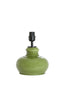Lamp base 23x28,5 cm VERDE glass olive green