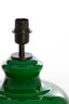 Lamp base 23x28,5 cm VERDE glass green