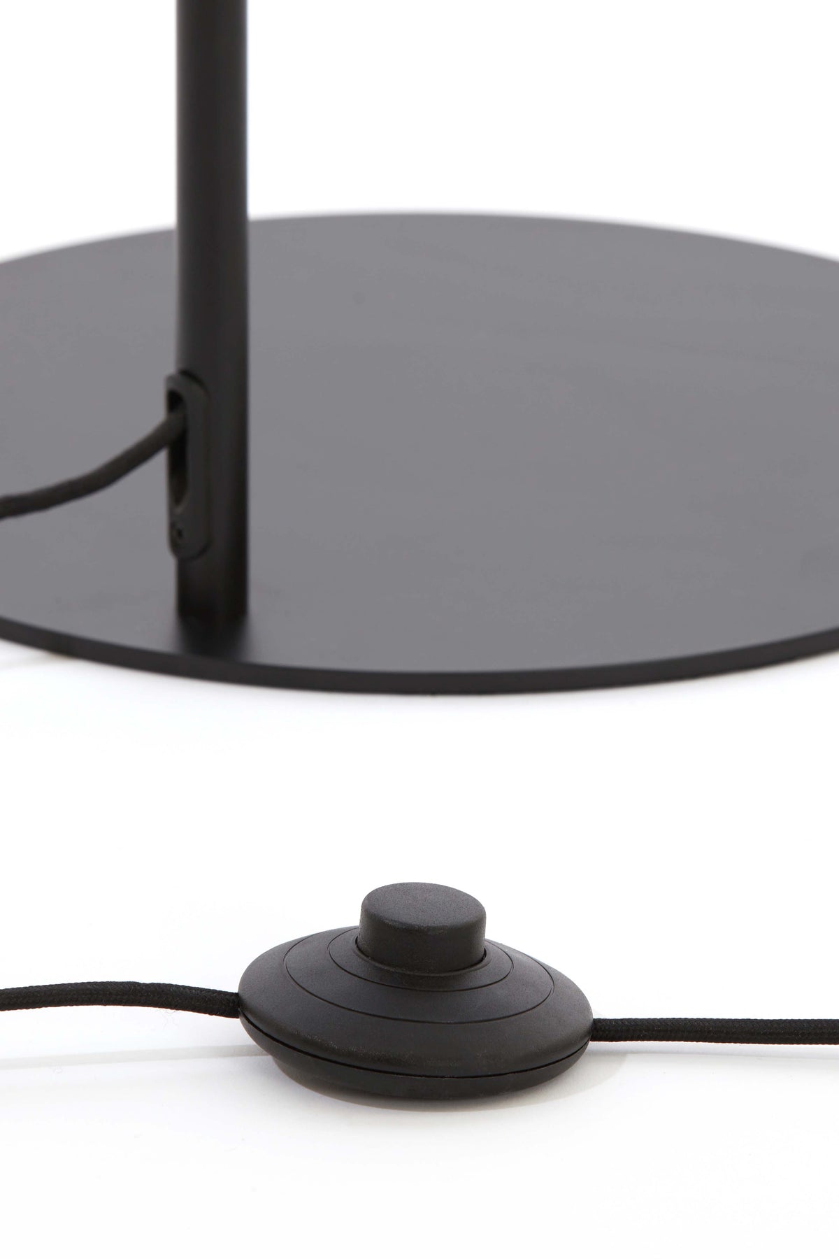 Floor lamp 45x29,5x160 cm SOLNA matt black+smoked glass