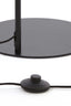 Floor lamp 45x29,5x160 cm SOLNA matt black+smoked glass