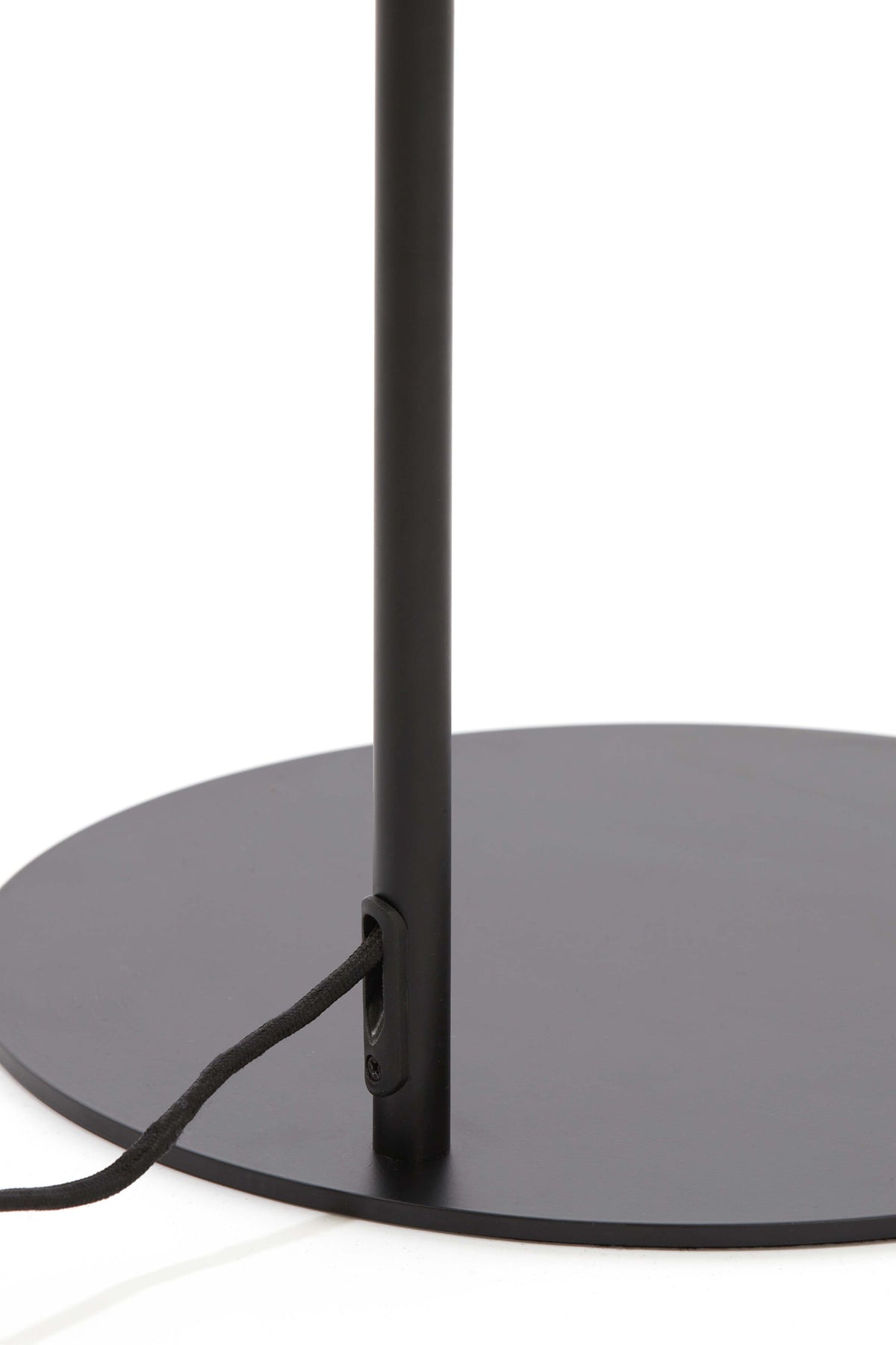 Floor lamp 45x29,5x160 cm SOLNA matt black+smoked glass