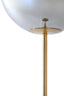 Floor lamp 30x160 cm MEDINA glass smoke+gold