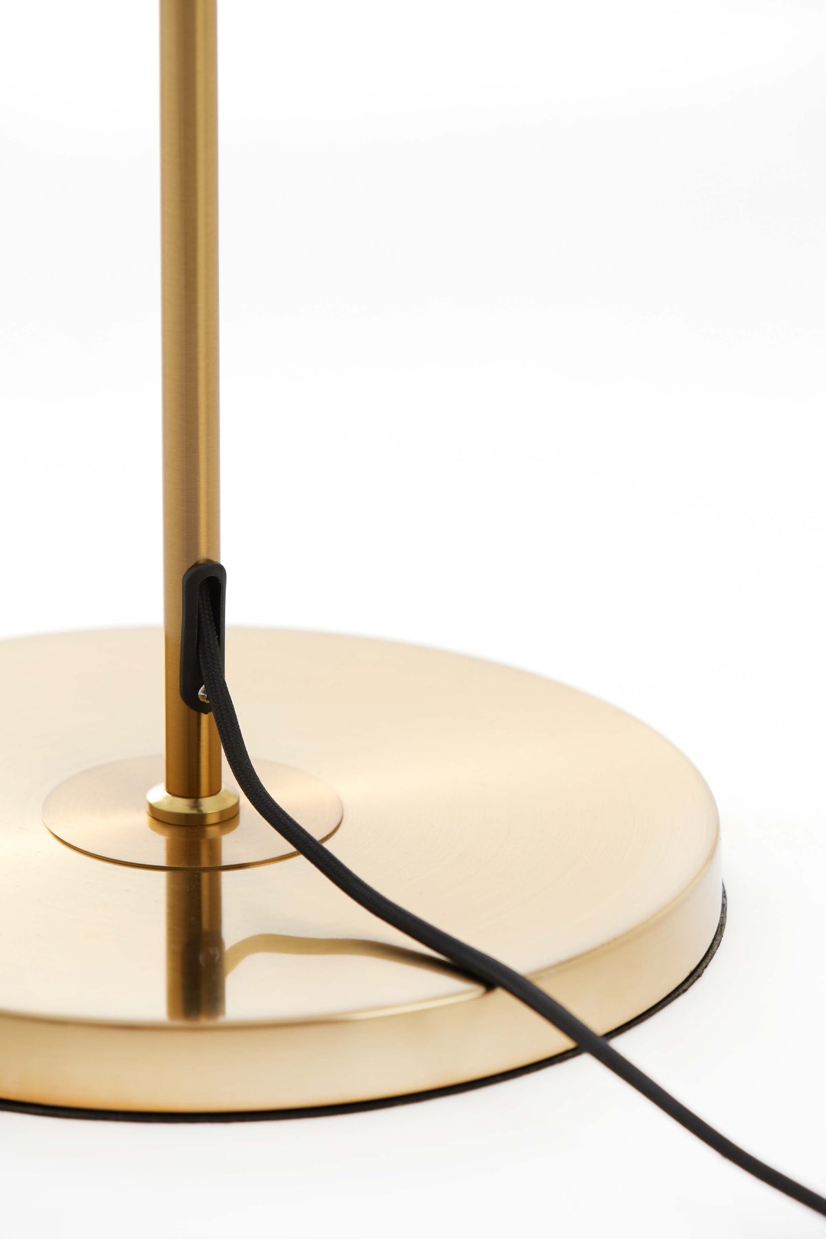 Floor lamp 30x160 cm MEDINA glass smoke+gold