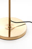 Floor lamp 30x160 cm MEDINA glass smoke+gold
