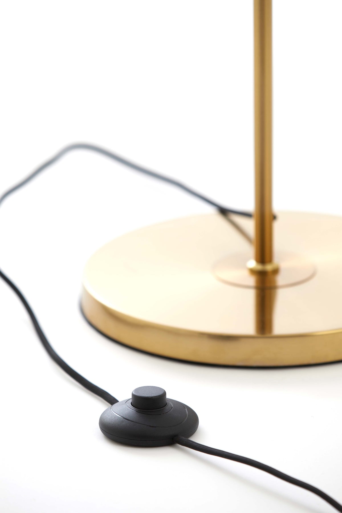 Floor lamp 30x160 cm MEDINA glass smoke+gold