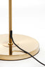 Floor lamp 30x160 cm MEDINA glass amber+gold