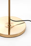 Floor lamp 30x160 cm MEDINA glass amber+gold