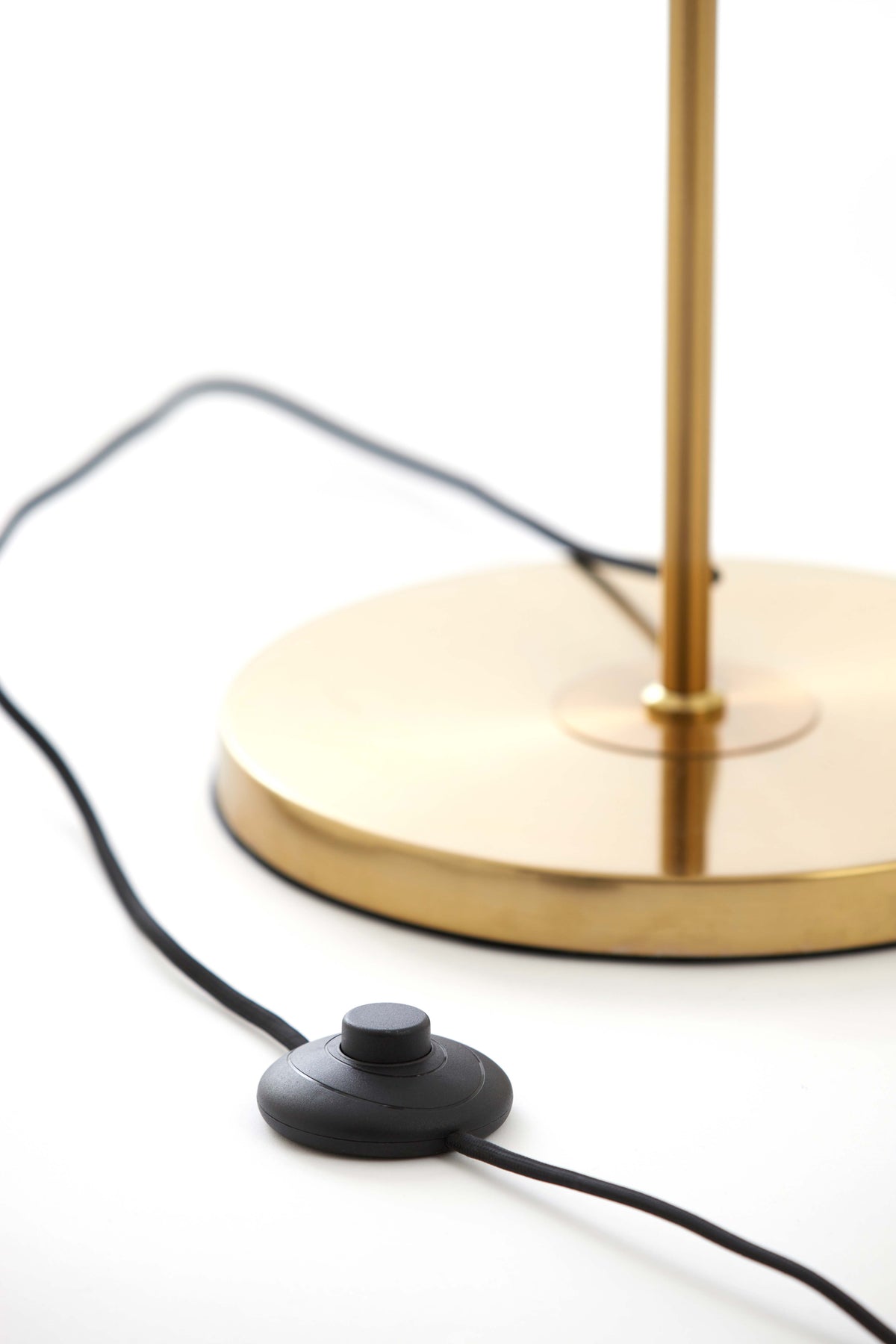 Floor lamp 30x160 cm MEDINA glass amber+gold