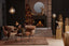 Floor lamp 30x160 cm MEDINA glass amber+gold