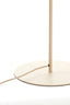 Floor lamp 30x165 cm FRINGE natural+cream