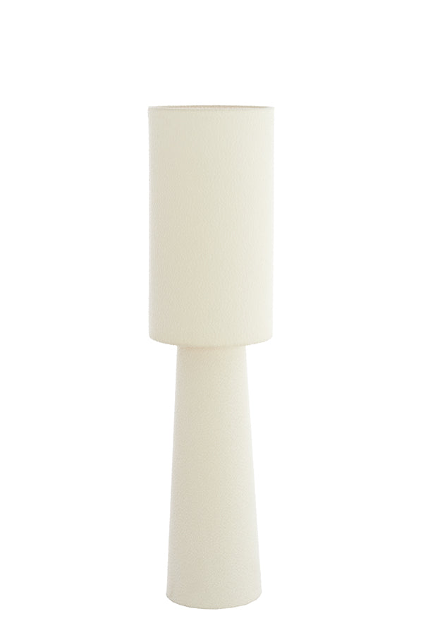 Floor lamp 40x165 cm MIKKEL bouclé cream