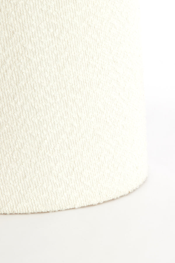Floor lamp 40x165 cm MIKKEL bouclé cream
