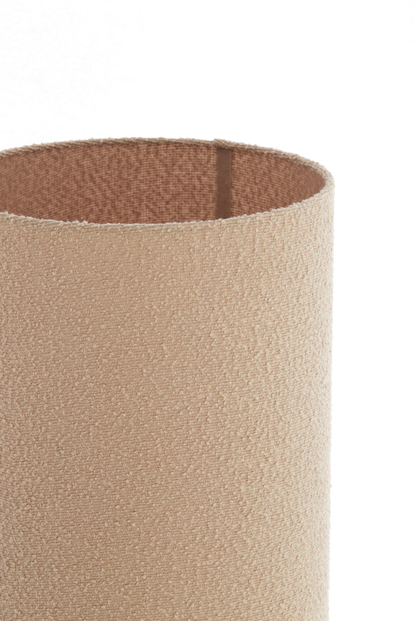 Floor lamp 40x165 cm MIKKEL bouclé sand