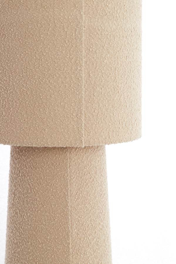 Floor lamp 40x165 cm MIKKEL bouclé sand