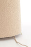 Floor lamp 40x165 cm MIKKEL bouclé sand