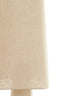 Floor lamp 40x40x176 cm MIKKO linen natural