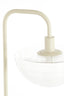 Floor lamp 43x30x165 cm BAYLIE matt cream+clear glass