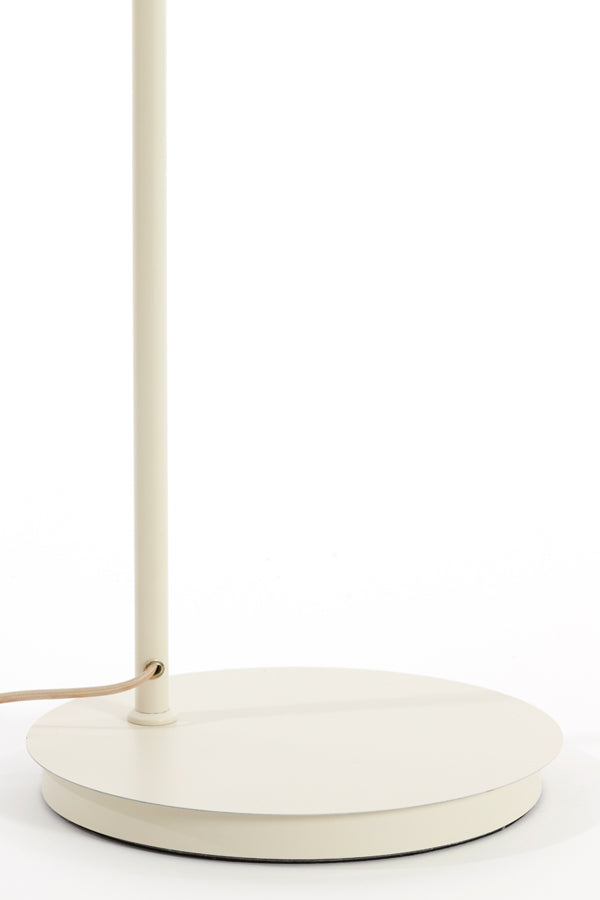 Floor lamp 43x30x165 cm BAYLIE matt cream+clear glass