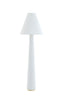 Floor lamp 50x168 cm DEVIA bouclé cream