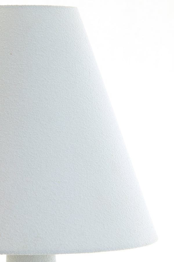 Floor lamp 50x168 cm DEVIA bouclé cream