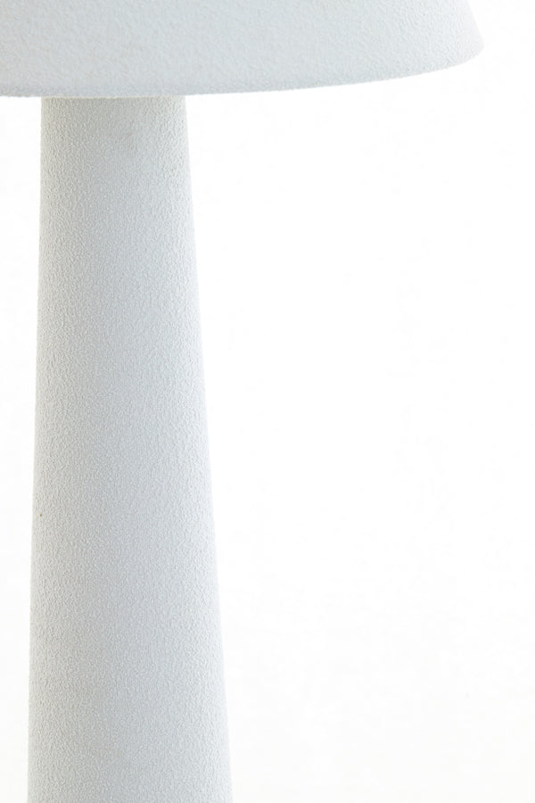 Floor lamp 50x168 cm DEVIA bouclé cream