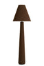 Floor lamp 50x168 cm DEVIA bouclé brown