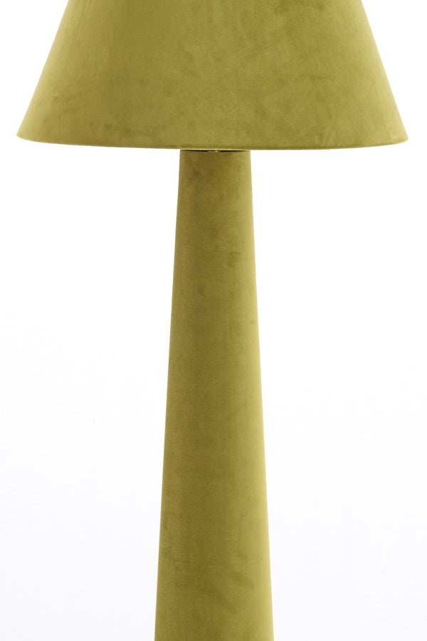 Floor lamp 50x168 cm DEVIA velvet green
