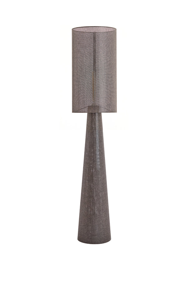 Floor lamp 38x180 cm MICKY linen brown