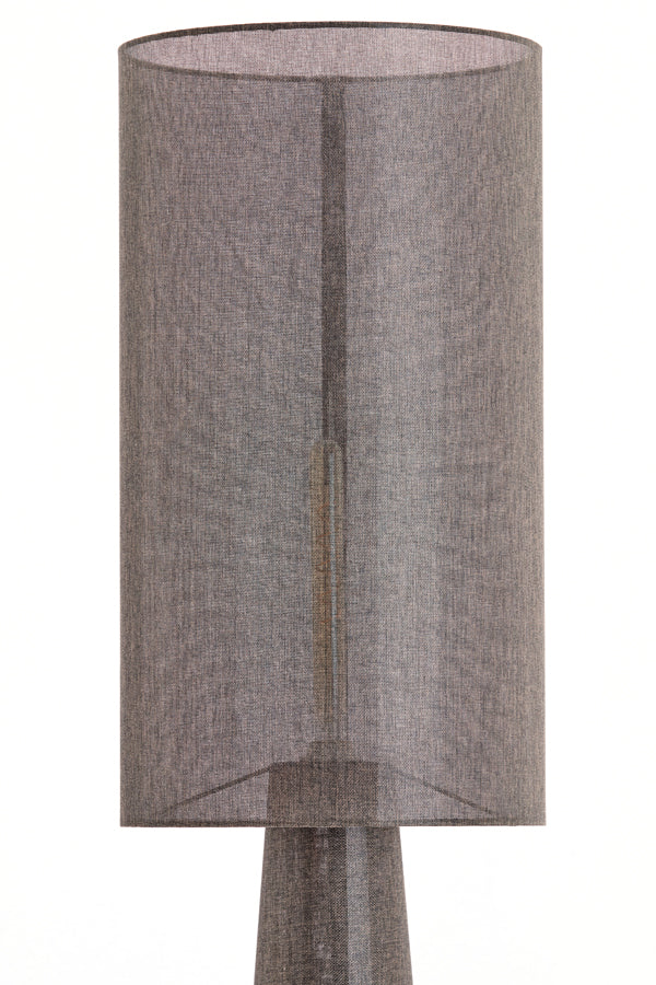 Floor lamp 38x180 cm MICKY linen brown