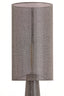 Floor lamp 38x180 cm MICKY linen brown