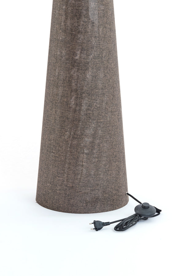 Floor lamp 38x180 cm MICKY linen brown