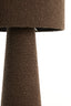 Floor lamp 38x180 cm MICKY bouclé brown