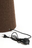 Floor lamp 38x180 cm MICKY bouclé brown