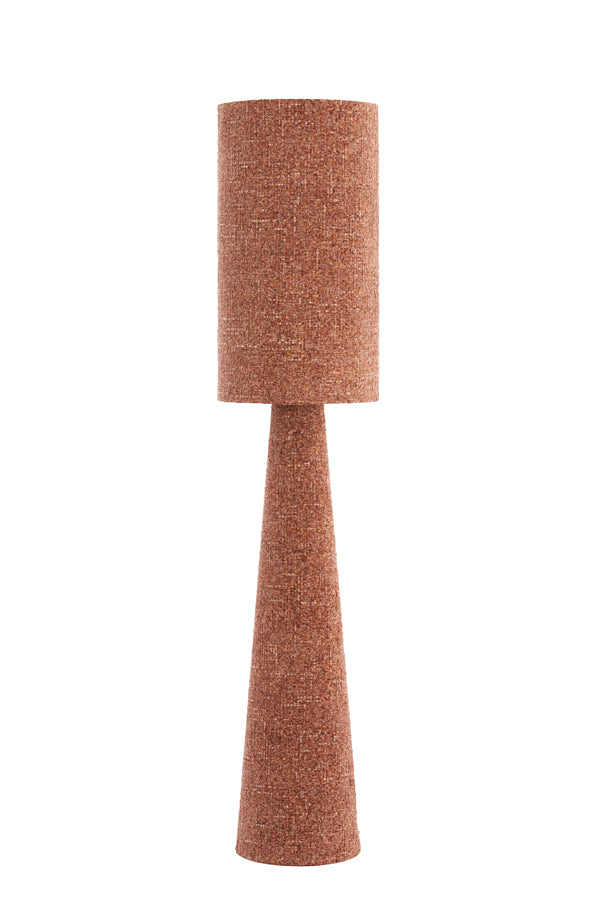 Floor lamp 38x180 cm MICKY bouclé burgundy