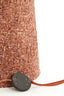 Floor lamp 38x180 cm MICKY bouclé burgundy