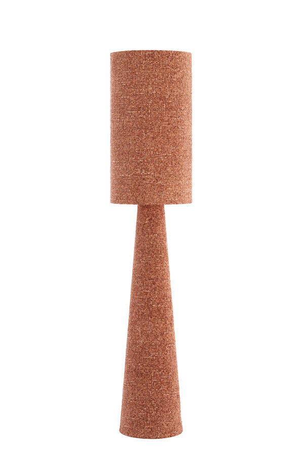 Floor lamp 38x180 cm MICKY bouclé burgundy