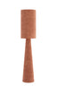 Floor lamp 38x180 cm MICKY bouclé burgundy