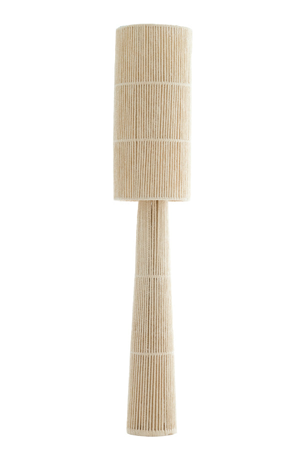 Floor lamp 30x160 cm MICHIEL chenille cream