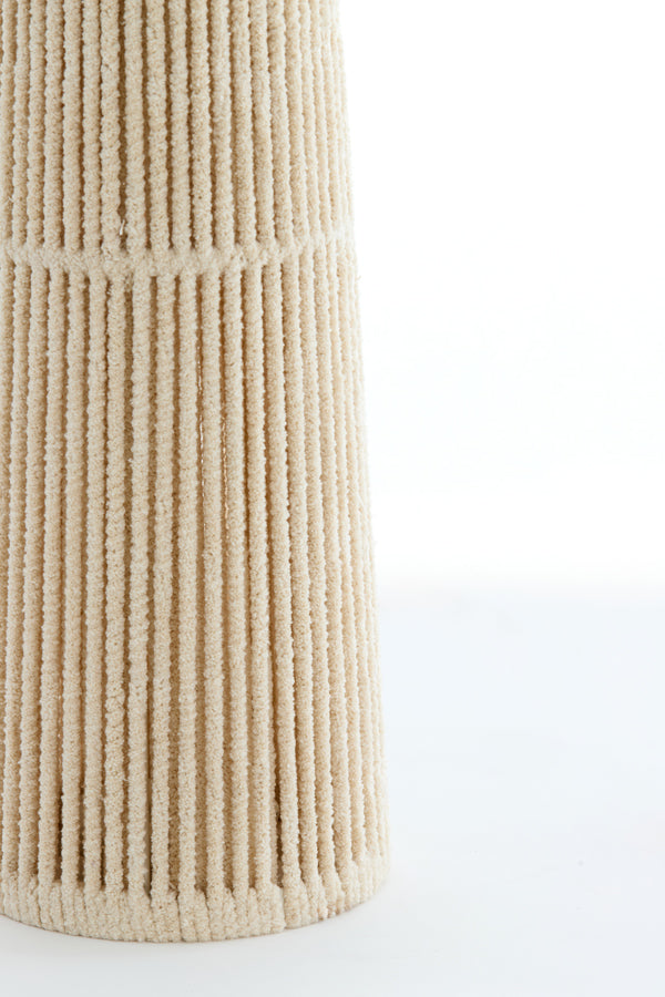 Floor lamp 30x160 cm MICHIEL chenille cream
