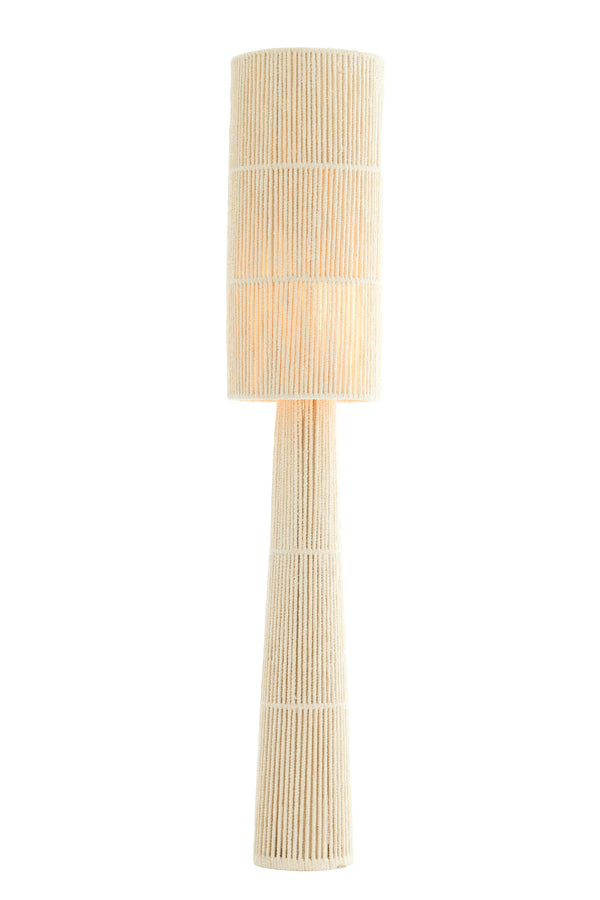 Floor lamp 30x160 cm MICHIEL chenille cream